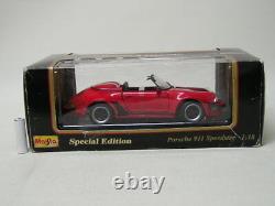 Maisto Special Edition 1 18 PORSCHE 911 SPEEDSTER (1989)