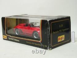 Maisto Special Edition 1/18 PORSCHE 911 SPEEDSTER (1989)