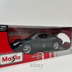 Maisto Special Edition 1/18 Porsche 911 Carrera 4S 996 Late Model Black Minicar