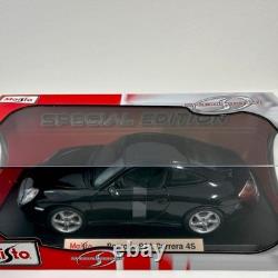 Maisto Special Edition 1/18 Porsche 911 Carrera 4S 996 Late Model Black Minicar