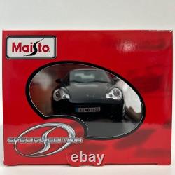 Maisto Special Edition 1/18 Porsche 911 Carrera 4S 996 Late Model Black Minicar