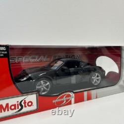 Maisto Special Edition 1/18 Porsche Cayman S Black 987