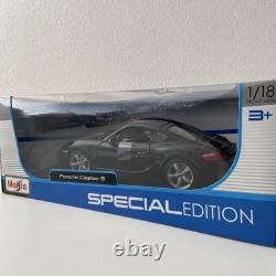Maisto Special Edition 1/18 Porsche Cayman S Black Maisto SE Porsche Cayman S