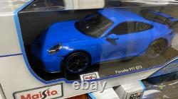 Maisto Special Edition 118 Diecast Lot Of 3 Porsche, Chevy, Ferrari Brand New