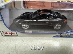 Maisto Special Edition Porche Cayman S 1/18 Porsche Black 2005 Minicar