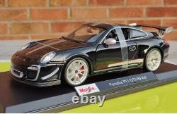 Maisto Special Edition Porsche 911 GT3 RS 4.0 Black 118 Scale Diecast Model Car