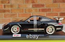 Maisto Special Edition Porsche 911 GT3 RS 4.0 Black 118 Scale Diecast Model Car