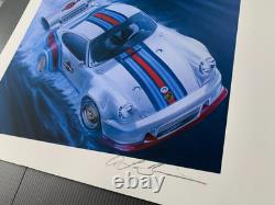 Martini Porsche Limited Edition Art 991 Carrera S LeMans racing collectible x/50