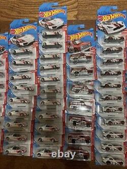 Massive Hot Wheels Target Red Editions Lot 84 Pieces VW Dodge Porsche Cadillac