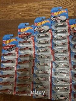 Massive Hot Wheels Target Red Editions Lot 84 Pieces VW Dodge Porsche Cadillac