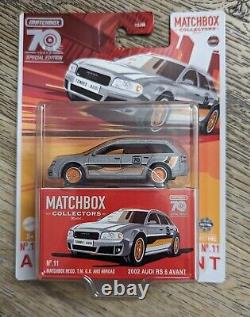 Matchbox 2023 Collectors 70th Anniversary Special Edition, Porsche, Jaguar, Ford