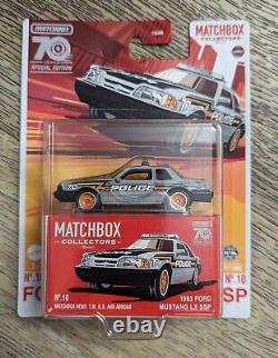 Matchbox 2023 Collectors 70th Anniversary Special Edition, Porsche, Jaguar, Ford