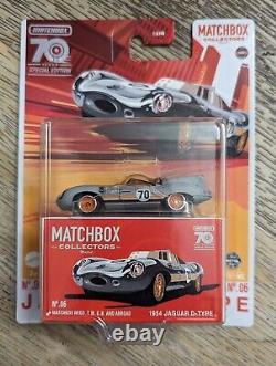 Matchbox 2023 Collectors 70th Anniversary Special Edition, Porsche, Jaguar, Ford