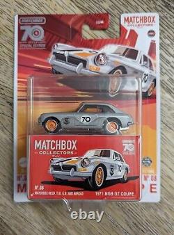 Matchbox 2023 Collectors 70th Anniversary Special Edition, Porsche, Jaguar, Ford