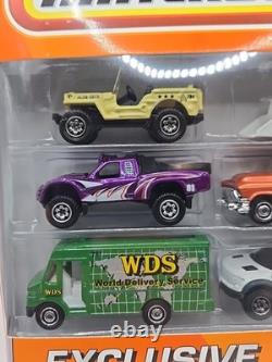 Matchbox Exclusive Editions 10 Pack Porsche 914 Mustard Insight GMC Stepside NEW