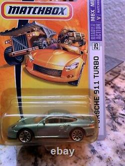 Matchbox MBX Metal Porsche 911 GT3 Beautiful Turbo Lot Of 12 Limited Edition