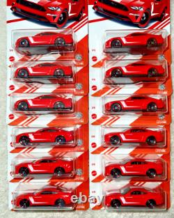 Matchbox Red Edition Big Lot Of 22 Porsche / Holden / Mustang New