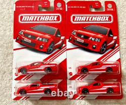 Matchbox Red Edition Big Lot Of 22 Porsche / Holden / Mustang New