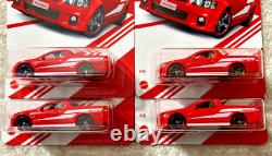 Matchbox Red Edition Big Lot Of 22 Porsche / Holden / Mustang New