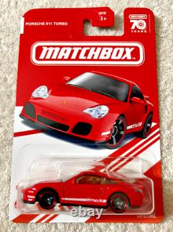 Matchbox Red Edition Big Lot Of 22 Porsche / Holden / Mustang New