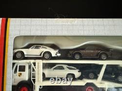 Micro Herpa Porsche delivery truck with930/928/944/911. ULTRA-RARE
