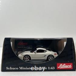 Mini Car Fan Special Order Schuco 1/43 Porsche Cayman S White Limited Edition 98