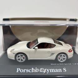 Mini Car Fan Special Order Schuco 1/43 Porsche Cayman S White Limited Edition 98