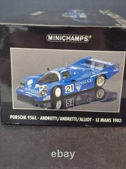 Minichamps 1/18 Porsche 956L #21 Kenwood Le Mans 1983 Andretti Alliot 180836921