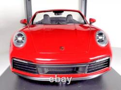 Minichamps 118 2019 Porsche 911 Carrera 4S Cabriolet Diecast Car Red 1 of 504