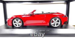 Minichamps 118 2019 Porsche 911 Carrera 4S Cabriolet Diecast Car Red 1 of 504