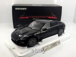 Minichamps 118 scale Porsche Panamera Turbo S 2020 Black Metallic 113061076