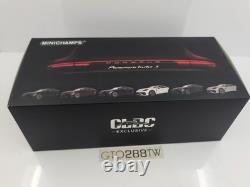 Minichamps 118 scale Porsche Panamera Turbo S 2020 Black Metallic 113061076