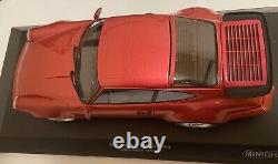 Minichamps 1990 Porsche 911 (964) Turbo 3.6 Metallic Red 504 Pieces Only, 1/18