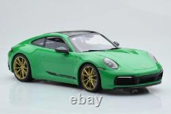 Minichamps 2019 Porsche 911 (992) Carrera 4S Python green, 1 of 304 Pcs 1/18 New