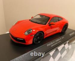 Minichamps 2019 Porsche 911 (992) Carrera 4S Python green, 1 of 304 Pcs 1/18 New