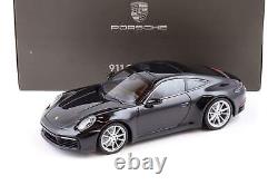 Minichamps 2022 Porsche 911 992 Carrera 4S DEALER EDN Black 118 WAP0211120R992