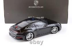 Minichamps 2022 Porsche 911 992 Carrera 4S DEALER EDN Black 118 WAP0211120R992