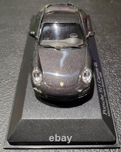 Minichamps 403066430 1/43 Porsche 911 (997) Carrera 4S 2008 Gray Dealer Ed. /300