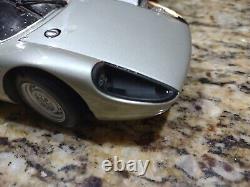 Minichamps Porsche 904GTS 118 scale diecast model car used loose damaged silver