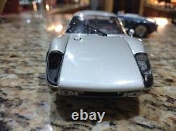 Minichamps Porsche 904GTS 118 scale diecast model car used loose damaged silver