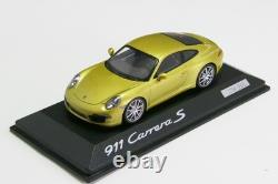 Minichamps Porsche 911 (991) Carrera S 1/43 Gold Limited Edition 3000 New