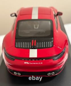 Minichamps Porsche 911 (992) Carrera 4S, Carmine Red 1 of 600 Pcs 1/18 New (NLA)