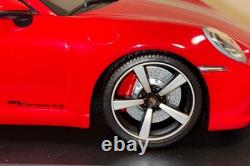 Minichamps Porsche 911 (992) Carrera 4S, Carmine Red 1 of 600 Pcs 1/18 New (NLA)