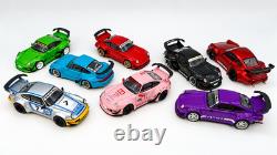 Model Model RWB Porsche 8-Car Lot FG Model Chrome Red Gespenst Hooters SEALED 1/