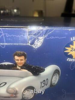 NIB RARE James Dean Porsche 550 Cookie Jar LIMITED EDITION