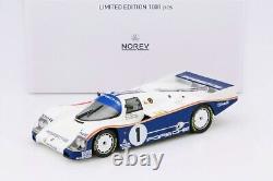 NOREV 1/18 Porsche 962 C WINNER Le Mans 1987 Diecast Car Model Car Rothmans