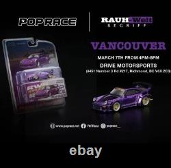 New 2026 Pop Race Porsches 911 930 RWB Chrome & Purple Conventions Set