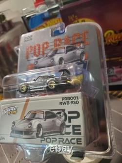 New 2026 Pop Race Porsches 911 930 RWB Chrome & Purple Conventions Set