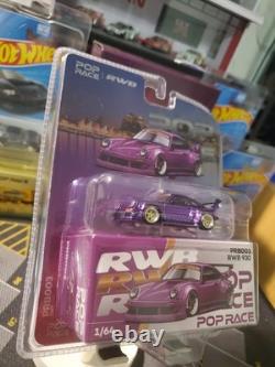 New 2026 Pop Race Porsches 911 930 RWB Chrome & Purple Conventions Set