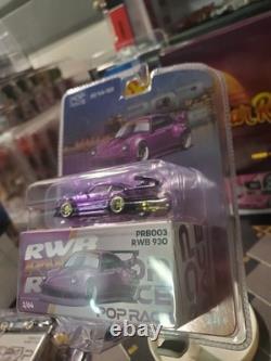 New 2026 Pop Race Porsches 911 930 RWB Chrome & Purple Conventions Set